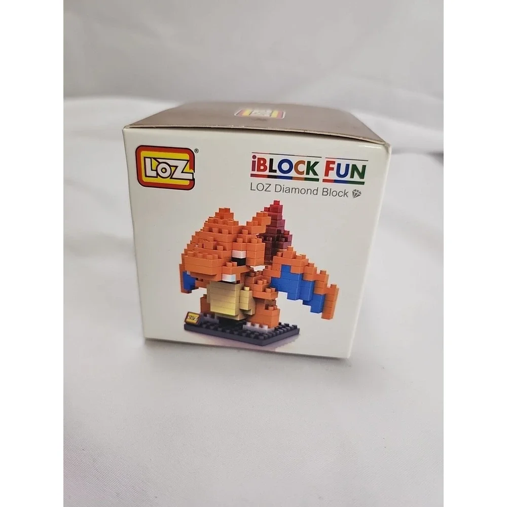 iBlock Fun LOZ Diamond Block Pokemon Charizard Building Toy New‎ Sealed